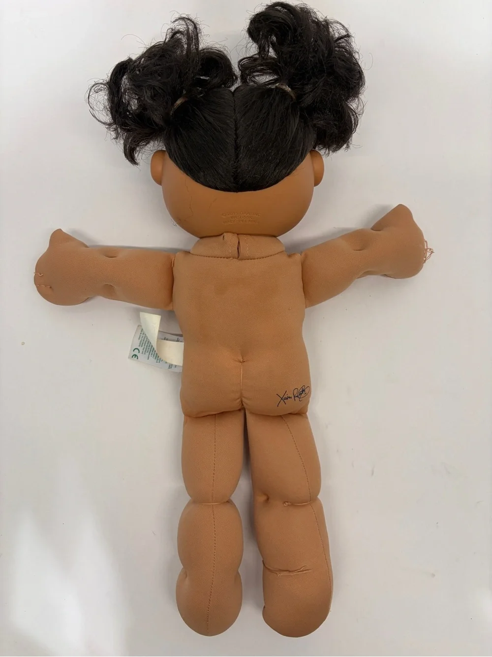 2015 Cabbage Patch Kids Doll Black Hair Brown Eyes